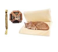 Hammock For Cats, Comfortable Dog Hammock - Washable Soft Cat Hammock For Cage, Stable Detachable Pet Bed For Kitten, Puppy, Small Dog Washable Soft Cat Hammock, Comfortable Dog Hammock For Cage - Sta