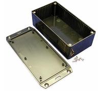 Hammond Couvercle à bride ignifuge, série 1591 (150 x 80 x 50, noir)