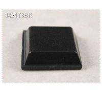 Hammond Electronics 1421T8BK Lot de 24 pieds adhésifs ronds Noir Ø 12,1 mm x 3,1 mm