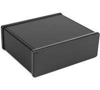Hammond Electronics 1455U1601BK Boîtier universel 160 x 191 x 66 aluminium extrudé noir (anodisé) 1 pc(s)