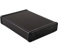 Hammond Electronics 1455U2202BK Boîtier universel 220 x 191 x 66 aluminium extrudé noir (anodisé) 1 pc(s)