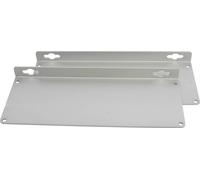 Hammond Electronics 1455UF Plaque d'extrémité aluminium transparent (anodisé) (L x l x H) 191 x 66 x 17 mm 2 pc(s)