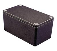 Hammond Electronics 1550Z108BK Boîtier universel en aluminium Noir 125 x 80 x 58 cm