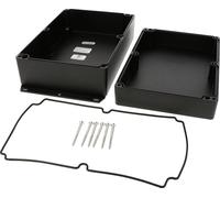 Hammond Electronics 1550Z220FBK Boîtier universel 223 x 147 x 83 Aluminium coulé sous pression noir 1 pc(s)