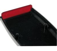 Hammond Electronics 1553BIR-BULK Plaque infrarouge ABS rouge (l x H) 65 mm x 2.75 mm