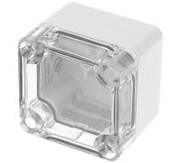 Hammond Electronics 1554A2GYCL Boîtier universel 52 x 50 x 40 Polycarbonate gris 1 pc(s)