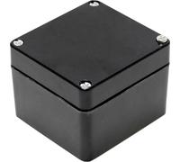 Hammond Electronics 1590ZGRP081BK Boîtier universel 80 x 75 x 55 polyester noir 1 pc(s)