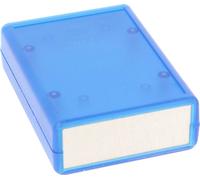Hammond Electronics 1593DALTBU Boîtier portatif 114 x 36 x 26 plastique ABS, aluminium bleu (transparent) 1 pc(s)