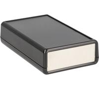 Hammond Electronics 1593TALBK Boîtier portatif 112 x 66.5 x 21 plastique ABS, aluminium noir 1 pc(s)