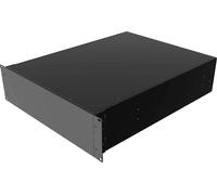 Hammond Electronics RM3U1922SBK 19 pouces Boîtier industriel 19 pouces 3 UH noir