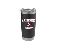 Hammond Louisiane (LA) Gobelet isotherme en acier inoxydable double paroi