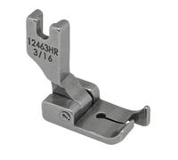 HamPaesk 1 Pied-de-biche relevable à charnière Droite avec Guide 12463RH for Accessoires de Machines Coudre industrielles Point noué Singer et Brother(3-16 inch)