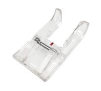 HamPaesk 1 Pied presseur à Bout Ouvert for Machine Coudre Domestique, Compatible avec Brother 5BB5958(5 Open Presser Foot)