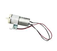 HamPaesk Pompe à air à Moteur Micro 370 JQB2438 DC5V-12V, 27 mm, Pression d'oxygène avec Support, Moniteur sanguin for Aquarium