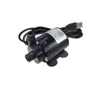 HamPaesk Pompe à Eau électrique 12 V CC, Micro Pompe Submersible sans balais, Pompe de Circulation for Fontaine d'aquarium, Refroidissement médical, 280 l/h(5.5x2.1 Female Plug)