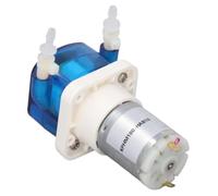 HamPaesk Pompe péristaltique 12 V/24 V, 180 ML par Minute, 6 W, Auto-amorçante, Dosage de Liquide for Laboratoire(24V)