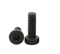 HamPaesk Vis À Tête Hexagonale Profil Bas M8 M10 M12 en Acier Allié De Qualité 12.9, Boulons Fine DIN7984, 2 5 Pièces(10mm,M8 (5pcs))
