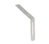Hampe galvanisée de 20cm gris - - HCC25