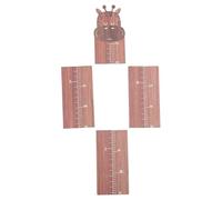 HAMPPLIES 1 ensemble Toise Murale pour Garçon Fille Décoration de Chambre Unisexe Règle de Longue Chartre de Hauteur Durable et pour Chambre Moderne ou Traditionnelle