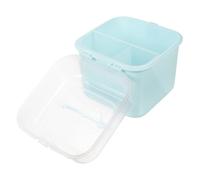 HAMPPLIES 1 Pièce Trousse à Pharmacie étui à médicaments Famille Grand Affaire de ménage Cas récipient de médicaments Mallette de Plastique Bleu