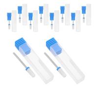 HAMPPLIES 10 Embouts En Céramique Pour Ponceuse À Ongles Embout De Retrait De Gel Portable