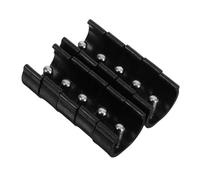 HAMPPLIES 10 Pièces Clips C Acier et Plastique pour Béquilles et Déambulateurs Verrouillage de Goupille Antidérapant Accessoires de Remplacement pour Seniors et Personnes Handicapées