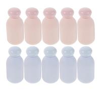 HAMPPLIES 10 Pièces Distributeur Gel Shampoing Bouteille De Pression Vide Récipient De Lavage Du Corps Bouteille Gel Bottles Pe