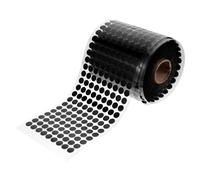 HAMPPLIES 1000 Pièces Autocollants Adhésifs Antidérapants pour Tapis Disques Réutilisables pour Fixation de Tapis et Coussins Transparent et Pratique