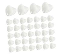 HAMPPLIES 100pièces Présentoir De Couleurs Ongles Verre Transparent Nuancier De Vernis à Ongles Lot De Perles Pour Outil De Manucure