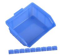 HAMPPLIES 10pièces Coffret Plastique pour Outils Boîte De Rangement pour Visserie Boîte à Vis pour Entrepôt