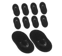 HAMPPLIES 10pièces Peigne de Massage pour Chevelu Brosse de Shampooing Silicone Portable Multi-usages Pours Voyages Nettoyage et Soin du Chevelu