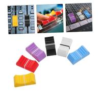 HAMPPLIES 12 Pièces Potentiomètre Capuchons Droits pour Console Sonore Curseurs Linéaires Boutons de Remplacement pour Table de Mixage Ajustement et Facile