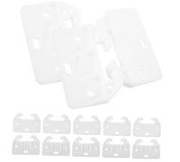 HAMPPLIES 15 pièces Lot de Guides de Tiroir Plastique Crab Shaped Butées pour Commode et Armoire Accessoires de Réparation