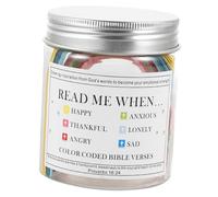 HAMPPLIES 1ensemble Jar De Versets Bibliques avec Citations Décoration De Bureau Et Fournitures pour Journal Biblique Pours Célébrations Chrétiennes De Foi