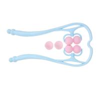 HAMPPLIES 1ensemble Masseur Cervical Manuel Ergonomique Pour Les Outil De Massage Pour Nuque Épaules Et Pour Maison Le Bureau Voyages