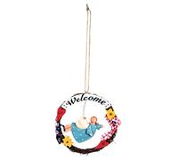 HAMPPLIES 1pièce Pendentif Mural Créatif avec Design Ange Décoration Murale Élégante pour Accueillir Vos Invités Maison Ou Au Magasin