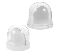 HAMPPLIES 2 Cadres Photo Décoratifs Créatifs À Monter Soi-Même Boule À Neige De Noël Vierge Kit De Boule À Neige Photo À Monter Soi-Même À Transparente