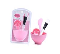 HAMPPLIES 2 ensembles Lot Bols à Masque Facial avec Outils DIY Pinceaux Nylon pour Masque Visage Pratique pour Soins Peau et Maquillage Couleur Aléatoire Couleur Aléatoire