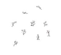 HAMPPLIES 2 Ensembles Stickers Muraux Football Autocollants Ballon Foot pour Chambre Garçon Fille et Gym Papier Peint Décoratif Auto Adhésif Lot