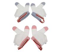 HAMPPLIES 2 paires Gants Anti-sucette Réglables pour Garçon Fille Protection Respirante la Succion des Doigts et Du Pouce Lot