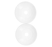 HAMPPLIES 2 pièces Abat-jour Industriel Métal Étanche Protection Lampes Extérieures Résistante Aux Intempéries pour Jardin Rue Patio Éclairage Suspendu Robuste