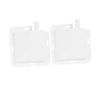 HAMPPLIES 2 Pièces Bac de Récupération pour Climatiseur avec Trou Plateau Débordement à Large Entonnoir Accessoire pour Maison et Bureau