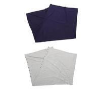 HAMPPLIES 2 Pièces Cache Allaitement Multifonction Écharpe Dallaitement Douce et Confortable Protection Couverture pour Utilisation Extérieure et Voyage