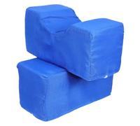 HAMPPLIES 2 Pièces Coussin Élévateur pour Bleu Protection Anti-escarres pour Cheville et Talon Support Confortable pour Patients Alités et Blessés Adapté pour Sommeil et Soins à Domicile