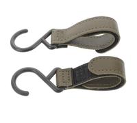 HAMPPLIES 2 pièces Crochets de Poussette Attaches Légères et Compactes pour Poussettes Accessoires pour Organiser Vos Sorties pour et Extérieures Couleur Verte