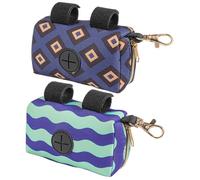 HAMPPLIES 2 Pièces Distributeur De Pochettes à Couches Portable Conteneur pour Support De Poubelle à Couches Bébé Essentiel