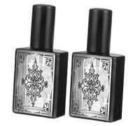HAMPPLIES 2 pièces Flacon Spray Vide Verre Lot de Pulvérisateur Rechargeable pour Huiles Essentielles et Compact et Étanche Voyage et Usage