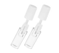 HAMPPLIES 2 Pièces Gel Sourcils Transparent Mini Fixateur Cils Portable Formule Douce pour Yeux Sensibles Tube Compact Facile à Emporter Soin Maquillage Rapide