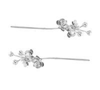 HAMPPLIES 2 Pièces Hair Stick Pin Vintage Butterfly Chinese Traditional Headdress Hair Styling Accessories For Women Hanfu Bridal Party
