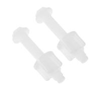 HAMPPLIES 2 pièces Lot de Vis de Fixation Pom pour Lunette Wc Charnières Robustes pour Abattant Toilette Accessoires Durables pour Réparation et Remplacement de Siège de Cuvette
